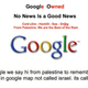 Image for article titled Hackers Hit Google Palestine and Defaced the Front Page